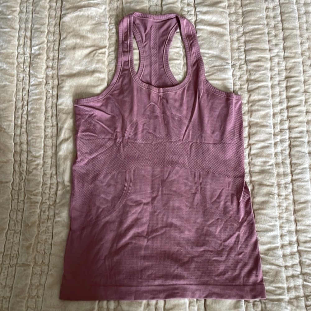 MAUVE/PINK LULULEMON TANK